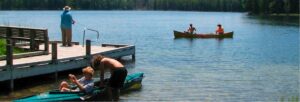 Fishing and boating fun on Bass Lake - NPS credit
