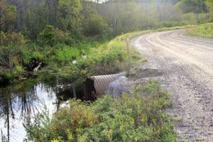 Holms Road before construction