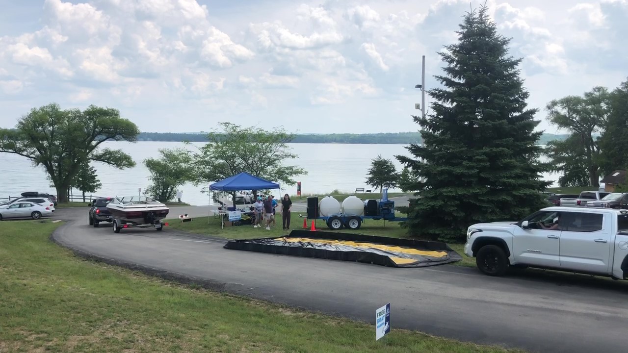 Elk Lake Mobile Boat Washing Event
